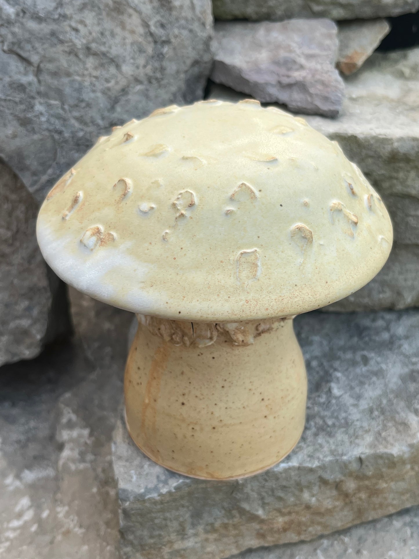 Ceramic mushroom