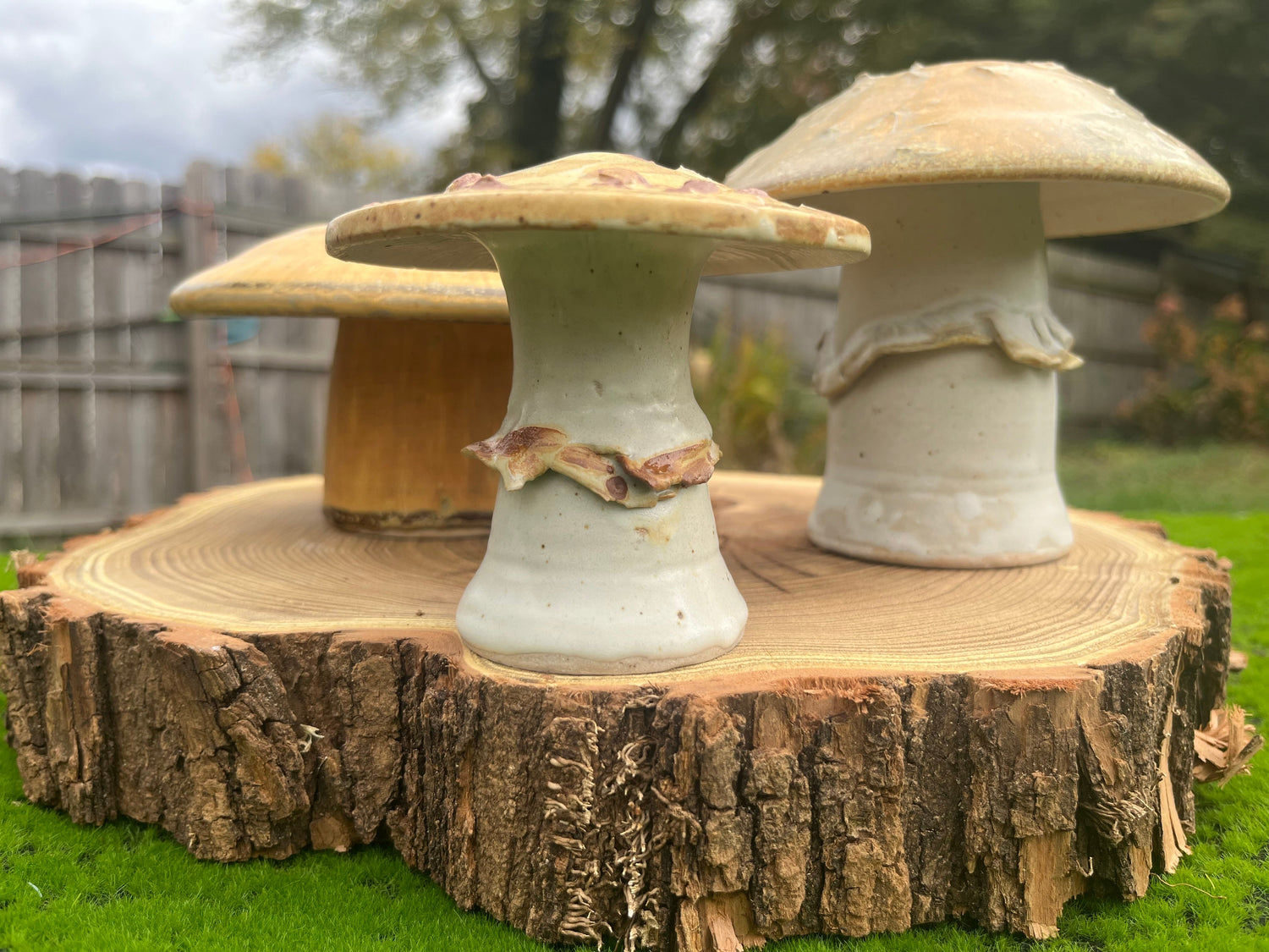 Ceramic Mushrooms