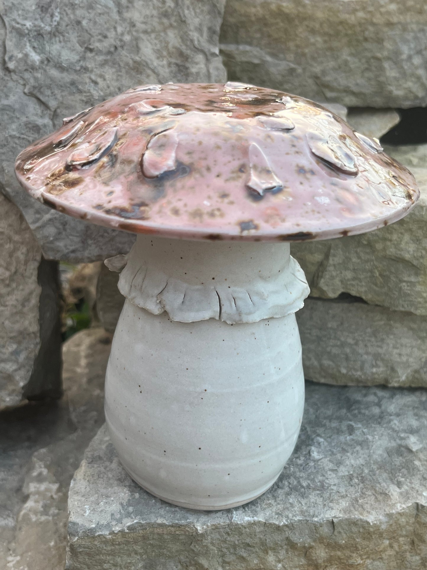 Ceramic mushroom