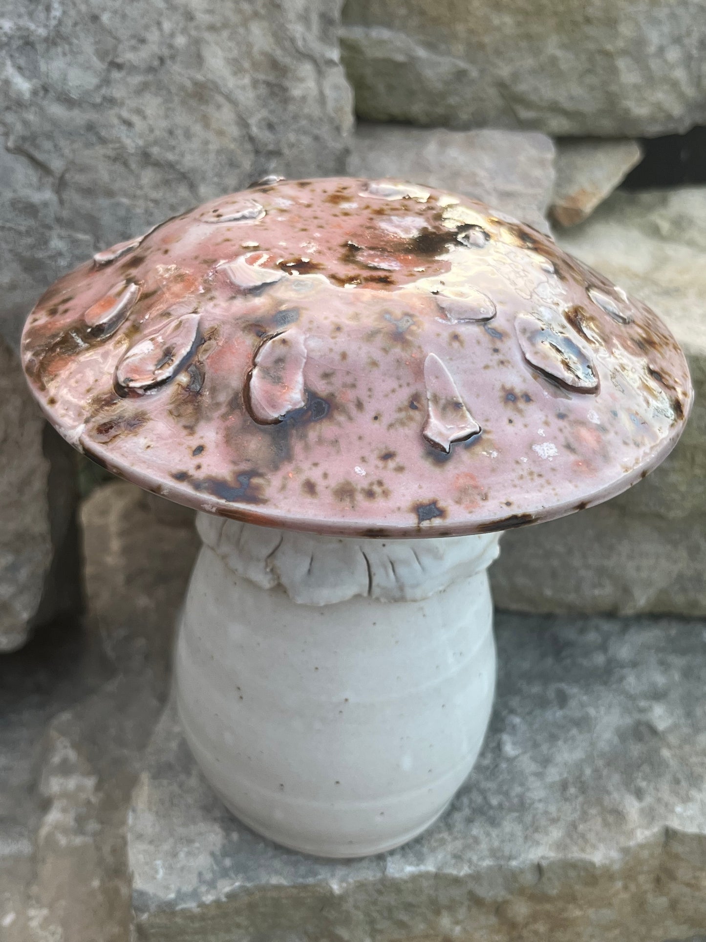 Ceramic mushroom