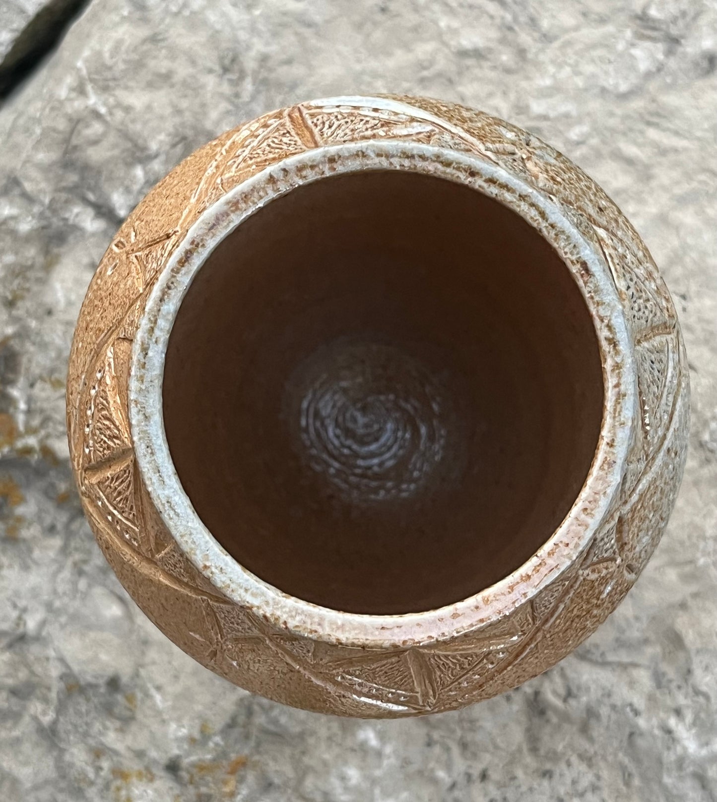 Stoneware vase