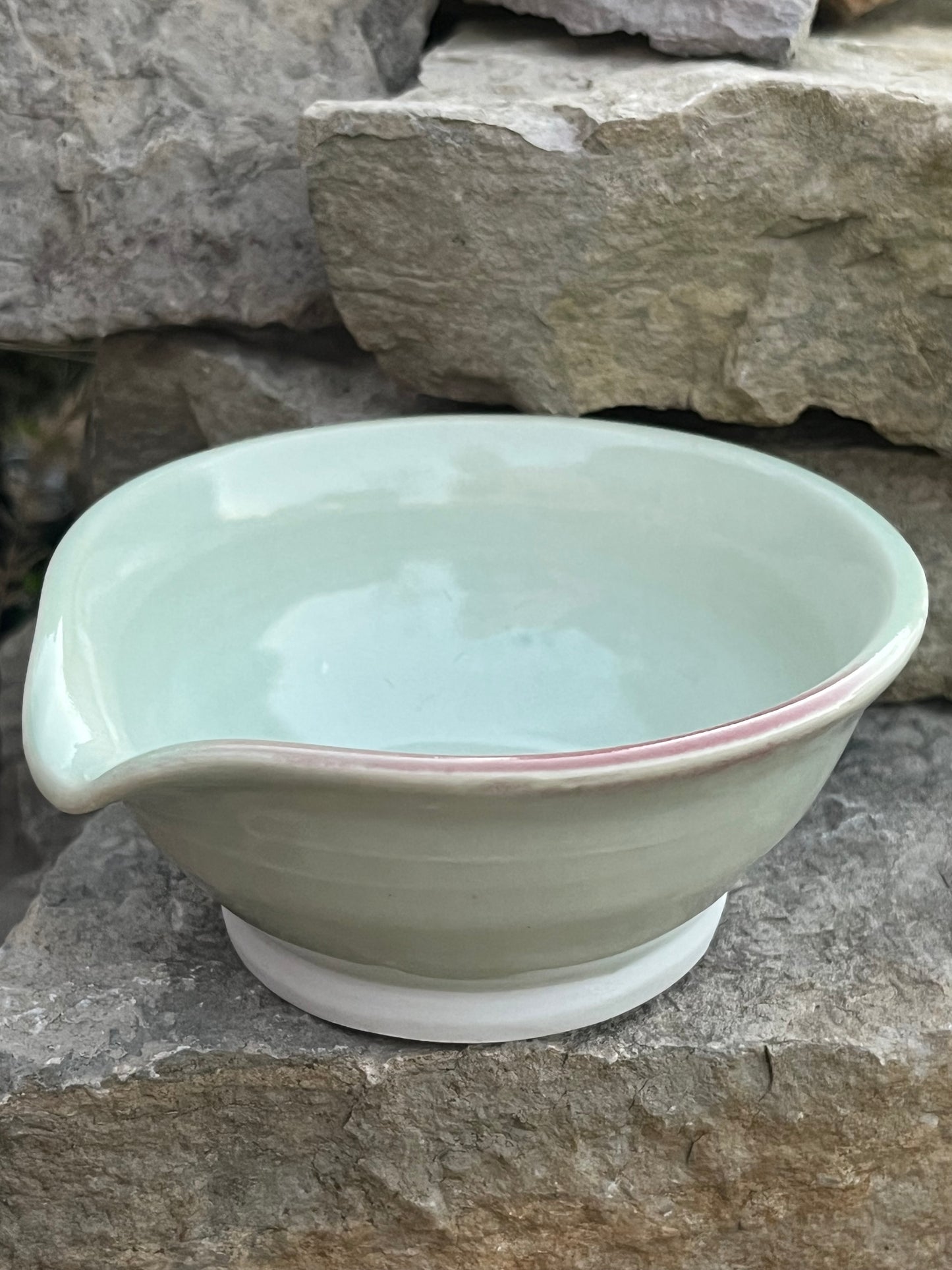 Porcelain mixing bowl