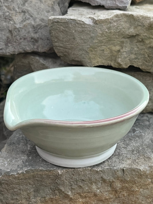 Porcelain mixing bowl